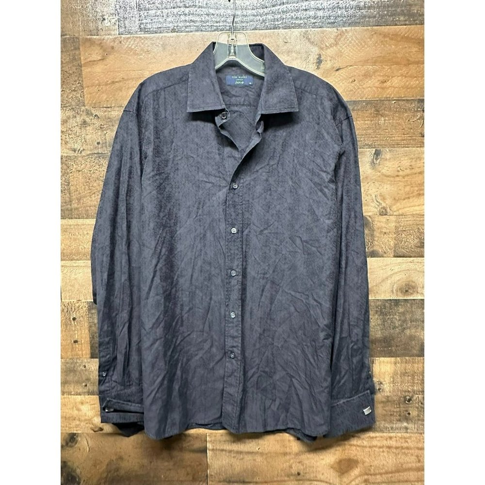 Ted Baker London Archive Men's Long Sleeve Button Up Size‎ 16